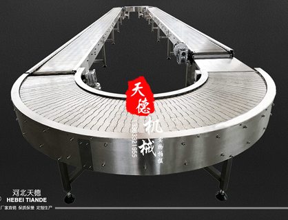 360度鏈板轉彎機、循環(huán)型轉彎輸送機