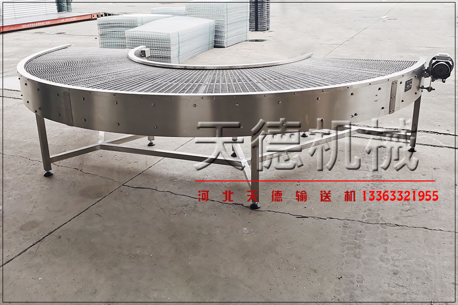 網(wǎng)帶式鏈條轉彎機